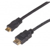 Akyga Kábel HDMI 1.4 (M)/mini-HDMI 1.4 (M), 1m