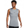 Kompresné oblečenie Nike Pro Dri-Fit Tight Sleeveless Fitness Top - smoke grey/black - Sivý (S)