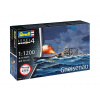 Revell Starter Kit loď 75181 - Battleship Gneisenau (1:1200)