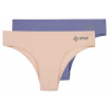 Dámske funkčné nohavičky 2 Pack Kilpi Nelia-W Dark Blue/Pink XL