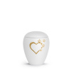 Zvieracia urna Verona Heart - Biela 0,5l