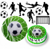 DIGITÁLNA TLAČ Jedlý obrázok na tortu Futbalový futbal Gol + DARČEK TEXT 1