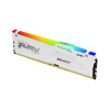 KINGSTON 16GB 5200MT/s DDR5 CL40 DIMM FURY Beast White RGB XMP KF552C40BWA-16