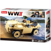 Sluban WWII M38-B0690 Nemecký obojživelný automobil Schwimmwagen