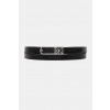 Calvin Klein opasok dámsky kožený LV04F7057G čierna 70