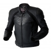 Kožená bunda na motorku RST Tractech Evo D3O černá vel. 38