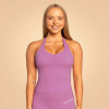 GymBeam Dámske tielko Grace Purple - BeastPink Veľkosť: XS