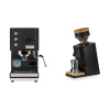 Profitec GO, black + Eureka Mignon Single Dose, Black & Oak