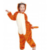 Pyžamo, župán - Onesie (kombinézy) Luno Veľkosť 134 oranžová (Detské pyžamy bavlny Moraj PDZ3600-006)