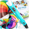 3D pero Renew Force 3D PERO pre deti 3D TLAČIAREŇ + NÁPLNE Ružová