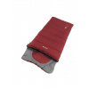 Spací vak pre dieťa Outwell Contour Junior (140 cm) - red/grey