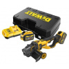DeWALT Náradie - 54V AKU uhlová brúska 230 mm, 2x aku 9,0 Ah FLEXVOLT, nabíjačka DCG460X2
