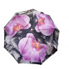 Poloautomatický,vetruodolný dáždnik ružový kvet Farba: Multifarebné, Veľkosť: 106cm