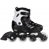 Powerslide Khaan Junior SQD Black detské kolieskové korčule - 4x, 68, EU 27-30