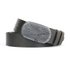 Kožený opasok BLACK WOOD, šírka 4cm, Slovenská výroba - Olivová
