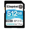 Pamäťová karta Kingston Canvas Go! Plus SDXC 512GB UHS-I U3 (170R/90W) (SDG3/512GB)