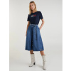 Tommy Hilfiger dámske modré tričko WW0WW31771 S