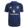 adidas Manchester United Authentic Away Shirt 2024 2025 Adults Blue S