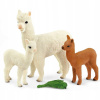 Schleich Wild Life 42544 Rodina alpak