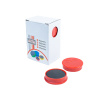 Magnety ARTA priemer 30mm, červené (10ks v balení) (DI-M30-cervena)