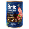 Brit Premium by Nature Pork with Trachea 400 g