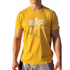 Alpha Industries Basic T Shirt Solar Yellow tričko pánske Veľkosť: 3XL, Farba: žltá