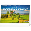 NOTIQUE Stolový kalendár Slovenská krajina 2026, 23,1 x 14,5 cm