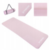 Podložka na cvičenie XTREXO NBR 15 mm s popruhom ružová 180 x 60 cm PROTIŠMYKOVÁ