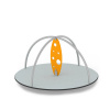 Playground System Kolotoč z nerezu Swing s HPL podestou - 14055