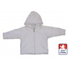 Zimní kojenecký kabátek/bundička Dětský svět Lama bílá vel.68
