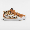 Vans Skate obuv Sk8-mid reissue v leopard glittere Hnedá