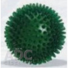 CIBER International GYMY MASÁŽNA LOPTIČKA - ježko 7 cm zelená, priemer 7 cm 1x1 ks