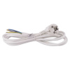 EMOS Flexo šnúra PVC 3× 1,0mm2, 2m, biela 2413120132