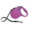 Vodítko Flexi Classic S 5m (max 15kg) popruh ružová