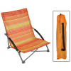 HI Skladacie plážové kreslo oranžové 65x55x25/65cm - Oranžová - 164889-99280