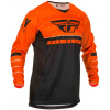 dres Kinetic K120 2020, FLY RACING (oranžová/čierna/biela)