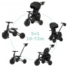 QPLAY Trojkolka Nova Max 5v1 Black, 10-72 mesiacov