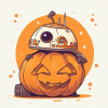 CUKROVÁ TLAČ jedlý obrázok na tortu Cukrová hmota Tekvica Star Wars + MENO TEXT