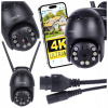 ROTAČNÁ VONKAJŠIA KAMERA 8MP IP WiFi 4K ULTRA HD ZOOM DETEKCIA POHYBU WDR