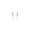 Síťový kabel CAT6a | SF / UTP | RJ45 Zástrčka | RJ45 Zástrčka | 7.50 m | Kulatý | PVC | Bílá | Štítek