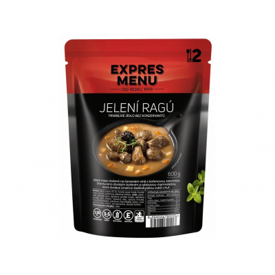 EXPRES MENU Jelenie ragú (2 porcie po 600 g)