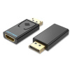 Hip Hop Adaptér DisplayPort na HDMI Vention HBKB0 Čierna