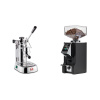 La Pavoni Professional Lusso + Eureka Mignon Specialita Smart, CR black
