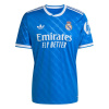adidas Real Madrid Third Shirt 2025 2026 Adults Blue M