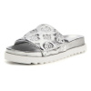 Dámske Šlapky GUESS FABIO FLJFABFAL19-SILVE – Strieborná