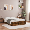 Rám postele se zásuvkami kouřový dub 120 x 190 cm kompozit Hnědá 3207319