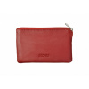 Puzdro na osobné veci Kľúčenka kožená SEGALI 7289 červená (759P)