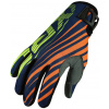 Detské motokrosové rukavice XRC MX Pablo Youth gloves modrá / oranžová 3Y-4Y