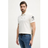 Bavlnené polo tričko Aeronautica Militare pánske, biela farba, s potlačou, PO1866P310 XXL