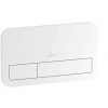 Villeroy & Boch ViConnect Ovládacie tlačidlo splachovania M200, lesklá biela 922400RE